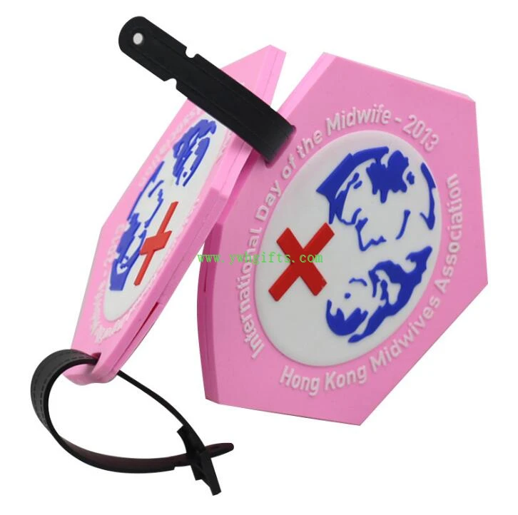 Waterproof Soft Pvc Bag Travel Airplane Luggage Tag