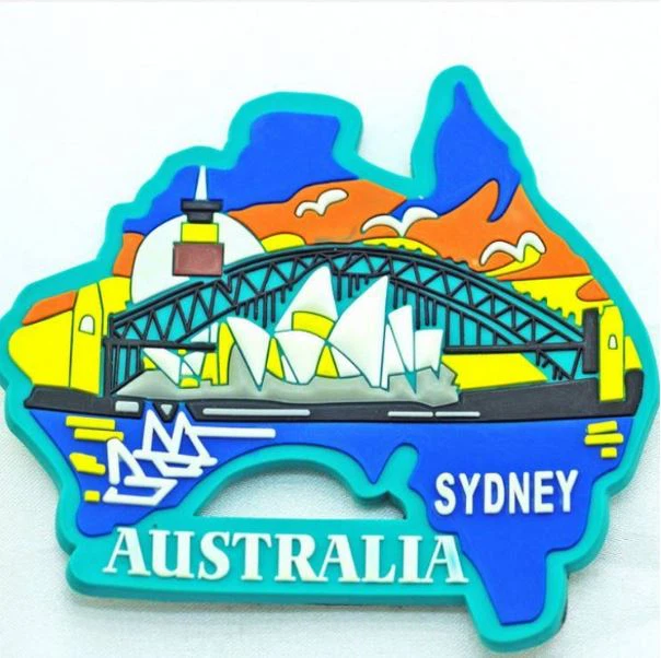 pvc rubber refrigerator magnet