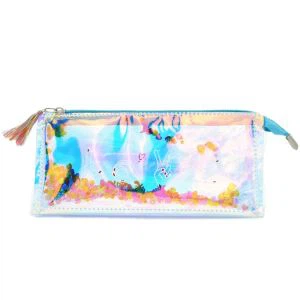 Adorabile astuccio per matite in PVC Candy con cerniera