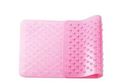 Tappetino da bagno antiscivolo in gomma siliconica