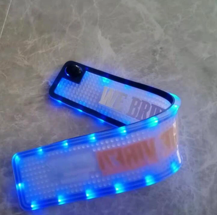 LED Shiner Bar Mat Pvc Rubber Skid Beer Mat