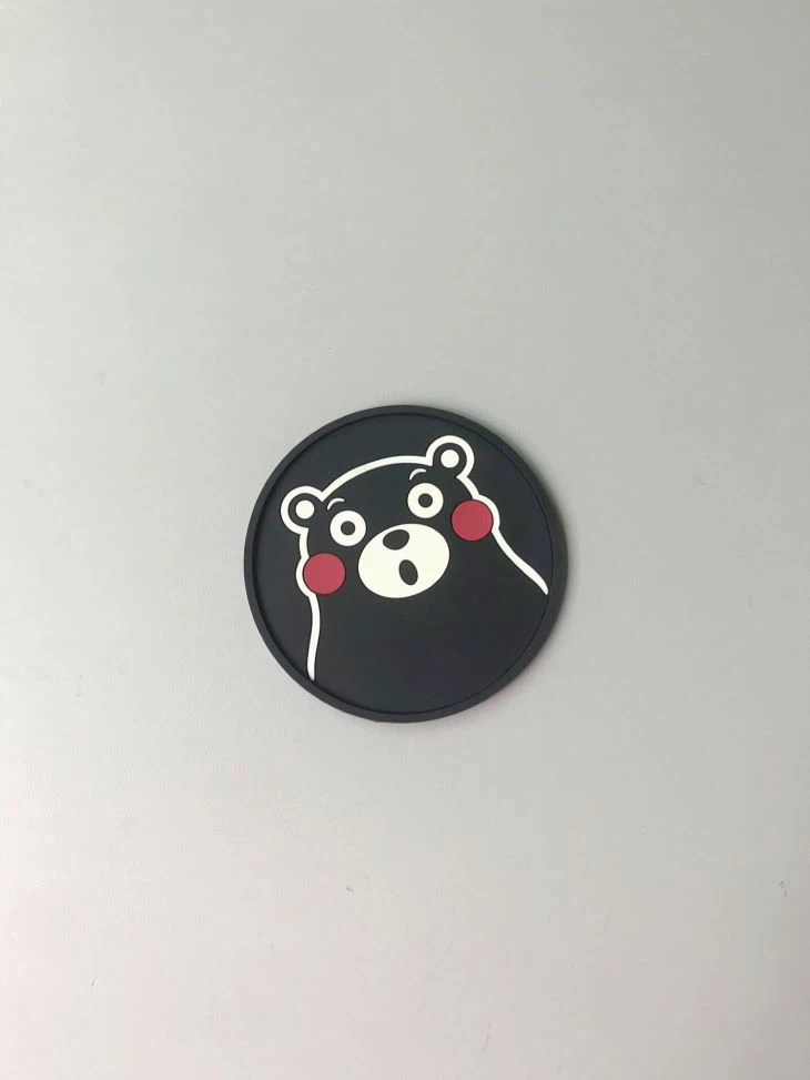 New Design Soft Pvc Tea Coaster Mat