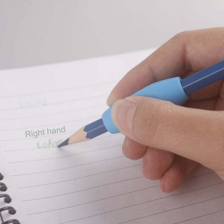 Rubber Silicone Pencil Sleeve Grip For Child