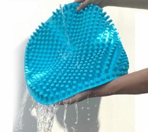 Cuscino in silicone per auto con massaggio quadrato 3D