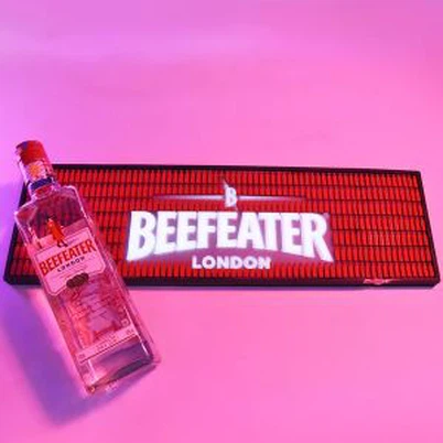 Logo del marchio LED Beer Drink Bar Mat