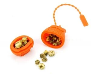 Colino in silicone con infusore per tazze e foglie di tè per caffè