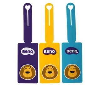 Etichetta per borsa in PVC ecologico 3D di buona qualità