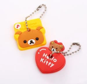 Portachiavi in PVC morbido 3D di alta qualità