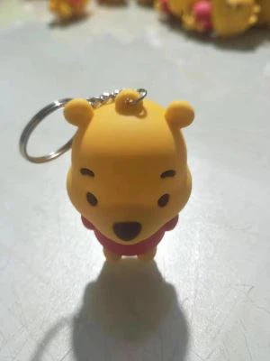 Portachiavi portachiavi orso in silicone hot sale