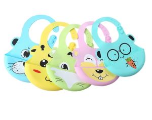 NUOVI bavaglini Bavaglini in silicone per la bava del bambino