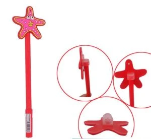 Tappo portapenne in PVC con portamatite carino per forniture scolastiche