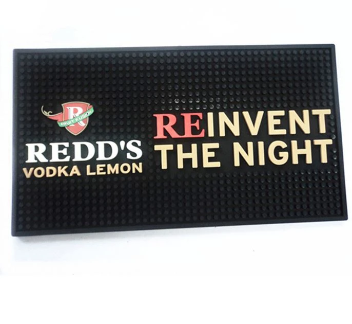 Promotion Branded PVC Beer Rail Mats For Pubs And Bars