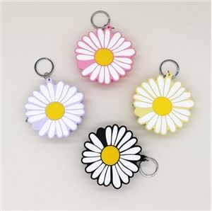 Daisy Silicone Borsa Moneta Portafoglio Portachiavi Piccola Moneta Moneta Borsa Borsa