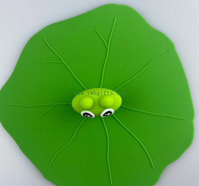 New Cartoon Silicone Cup Cover Coffee Cup Dust-proof Lids