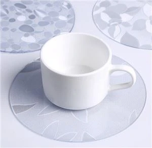 Portabicchieri in gomma con imbottitura in silicone antiscivolo sottobicchieri in PVC